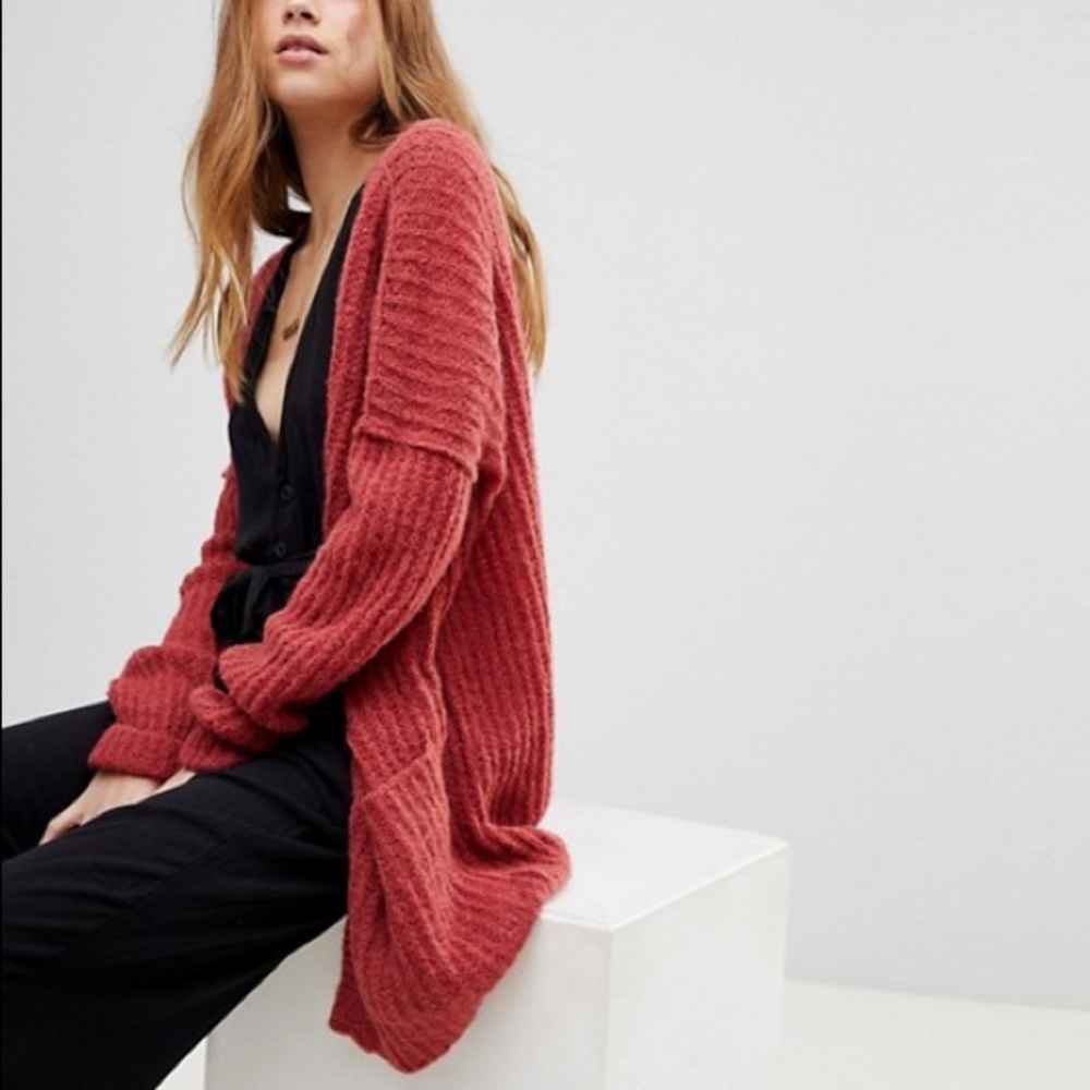 FP Red Weekend Getaway Cardigan - Picture 8 of 8